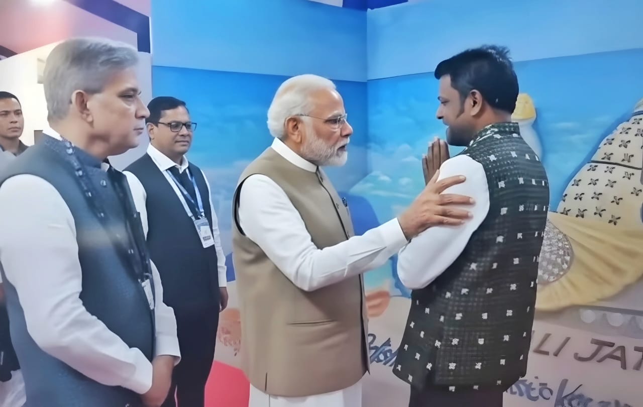 Odisha maritime heritage sand art