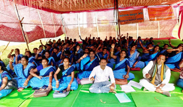ASHA Workers’ Protest