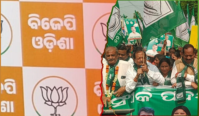 BJP on BJD Padayatra