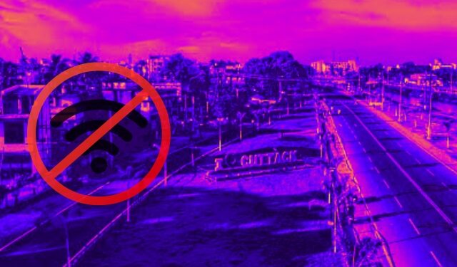 Internet restrictions in Cuttack