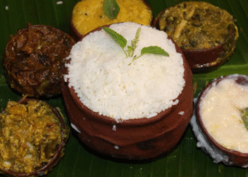 Organic rice for Koṭha Bhoga