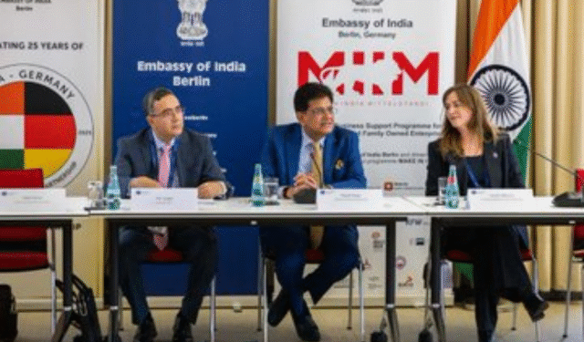 Piyush Goyal Germany Luxembourg trade