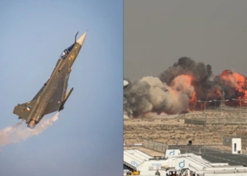 Tejas fighter jet crash
