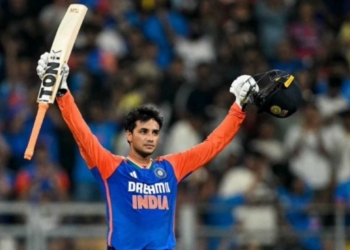 Abhishek Sharma 32-ball century