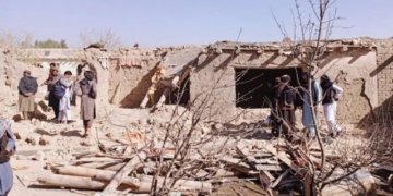 Pakistani airstrike in Afghanistan