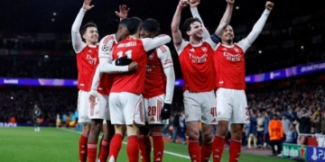 Arsenal Champions League victory