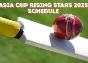 Asia Cup Rising Stars 2025 schedule