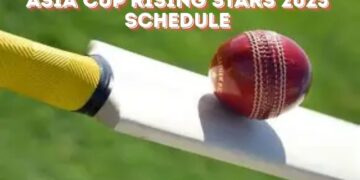 Asia Cup Rising Stars 2025 schedule