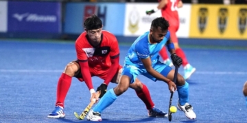 India Beats South Korea
