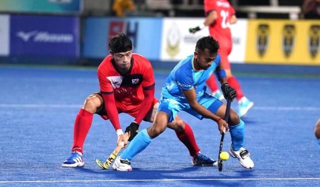 India Beats South Korea