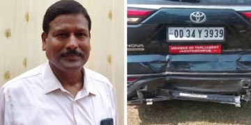 Bibhu Prasad Tarai’s Car Hit