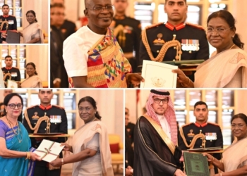 President Murmu receives credentials