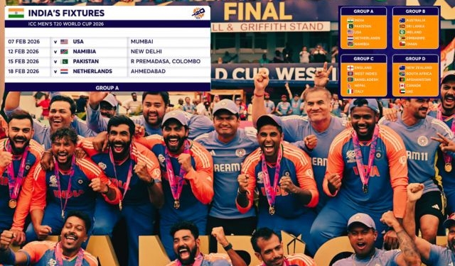 ICC Men’s T20 World Cup 2026 Fixtures