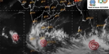 Bay of Bengal low-pressure area
