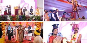 President Murmu Janjatiya Gaurav Diwas