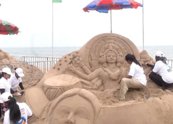 Sand art festival