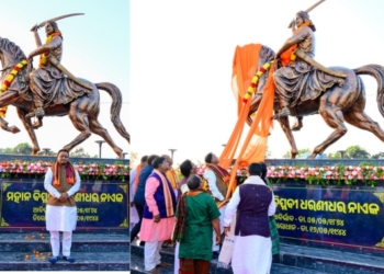 Dharanidhar Naik Statue Keonjhar