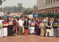 Opposition protest over SIR in Parliament