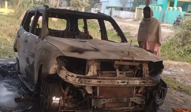 Geetanjali Sethi’s Car Set Ablaze