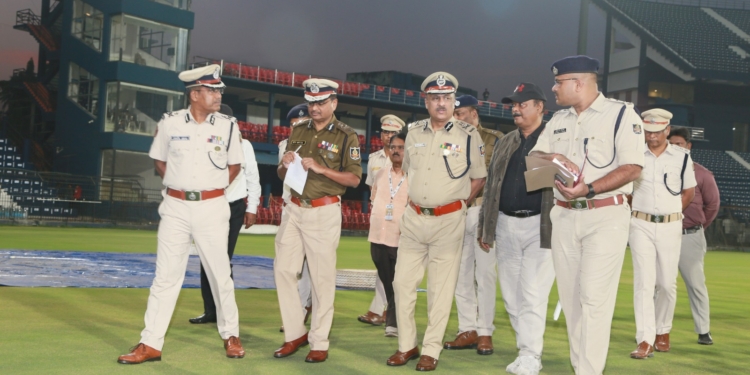 India-SA T20 Barabati security
