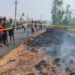 Charred Body of Woman Found