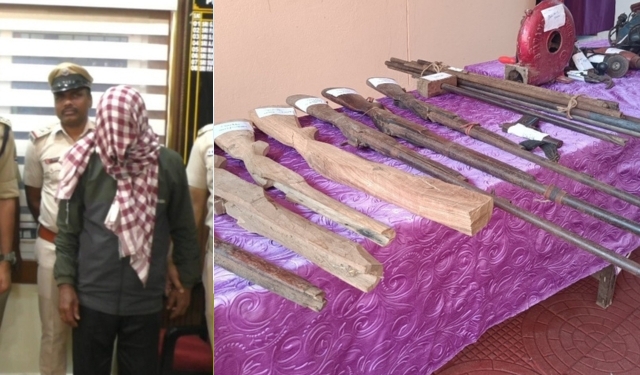 Kandhamal illegal gun factory