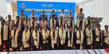 Maoist surrender in Malkangiri