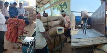 Odisha Kharif paddy procurement