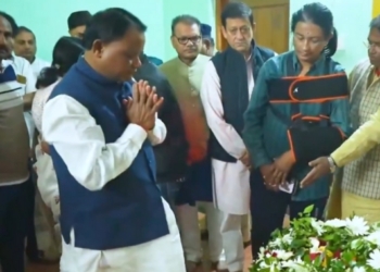 Odisha CM Pays Solemn Tribute to Late BJP Leader Sanchita Mohanty Amid Statewide Mourning