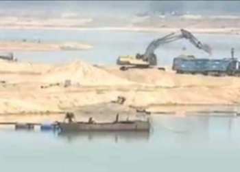 illegal sand mining Odisha