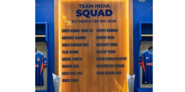 India T20 World Cup 2026 squad