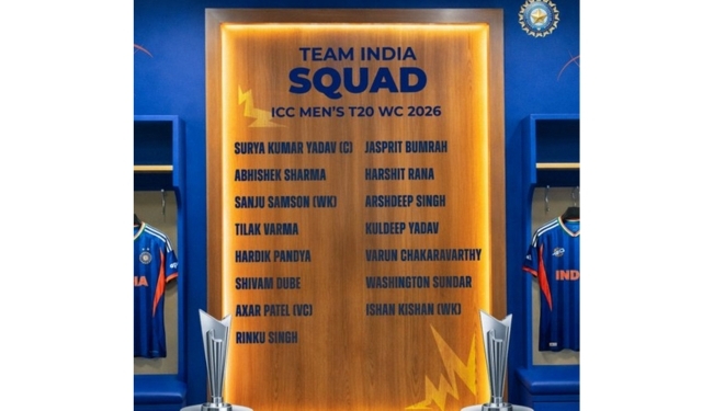 India T20 World Cup 2026 squad