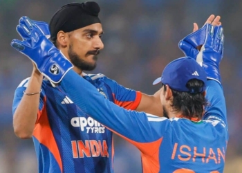 Men in Blue Run Riot – Kishan Century, Arshdeep Five-For Crush Kiwis in Series Decider