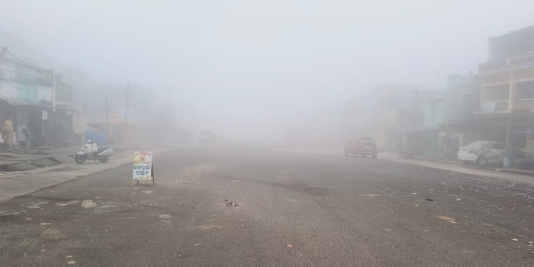 Odisha temperature drop