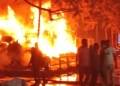 Massive Fire at Unit-1 Market in Bhubaneswar Destroys Over 40 Shops, No Casualties Reported