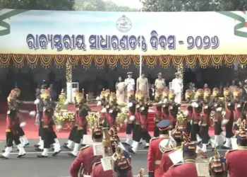 Odisha Celebrates 77th Republic Day with Grand Parade, Tableaux and Cultural Performances in Bhubaneswar