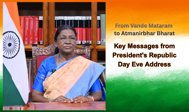 President Droupadi Murmu’s Republic Day Vision: Nari Shakti, Youth Power, and Viksit Bharat by 2047