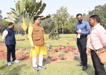 IG Park Bhubaneswar inspection