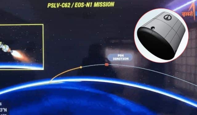 Spanish capsule survives PSLV-C62 failure