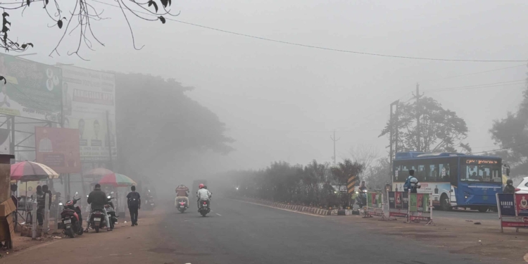Odisha fog and cold wave