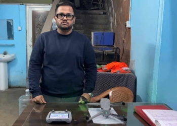 Drone over Jagannath Temple