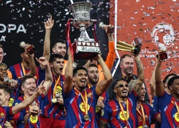 Barcelona Spanish Super Cup victory