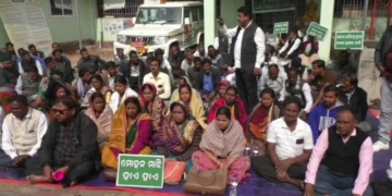 Rajnagar BDO attack protest