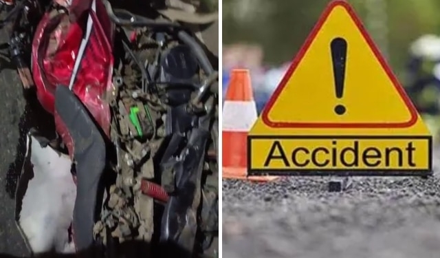 Truck Runs Over Bike