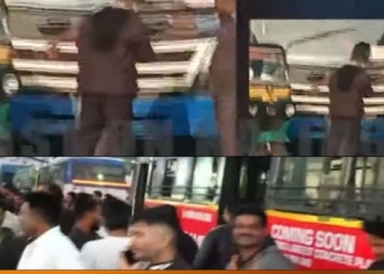 Baramunda Ama Bus auto clash