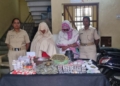 Two Women Held for Ganja Trade Near Utkal University Gate