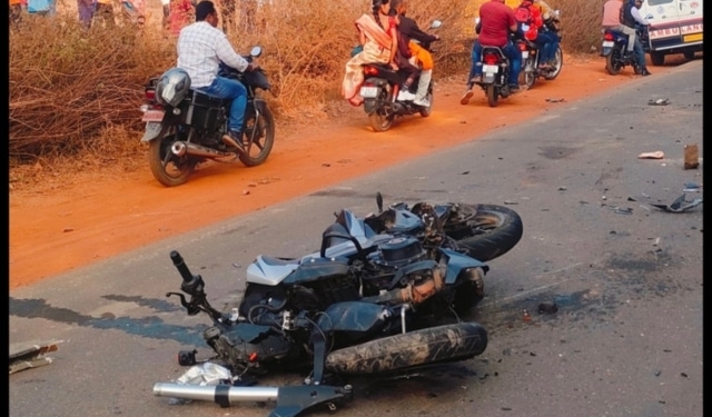 Bike-Pickup Collision