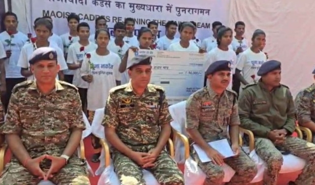 Maoist Surrender in Sukma