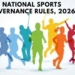 National Sports Governance Rules 2026