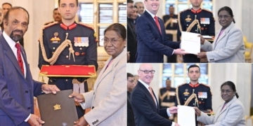 President Murmu accepts credentials